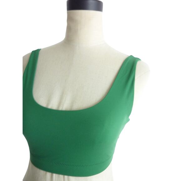 NWOT Everlane Perform Green Tank Bra S - Picture 5 of 5